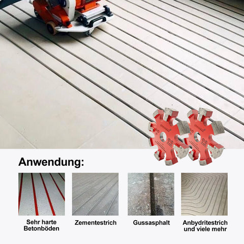 120*17*10*8T*22.23mm Diamant Frässcheibe vloerverwarmingsschijf Diamantfreesblad for beton concrete floor