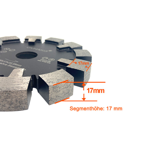 130*17*17*22.23mm Diamant Räumscheibe vloerverwarming underfloor heating Diamond Tuck Point Blade for Granite Concrete floor
