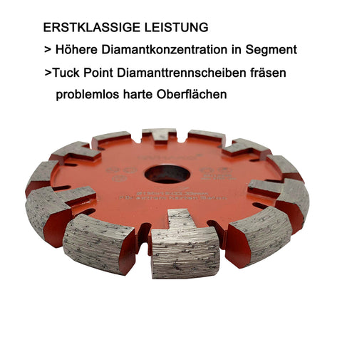 130*16*12*22.23mm Fußbodenheizungsfräse Diamant Räumscheibe underfloor heating for hard granite beton concrete floor